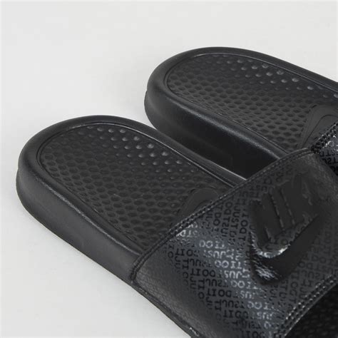 nike benassi jdi schwarz|Nike benassi jdi slides women.